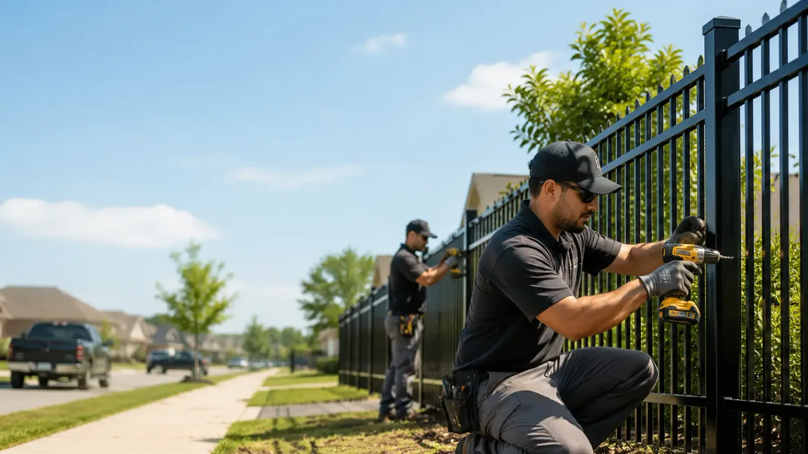 Metal Fence Installation in River Falls, AL